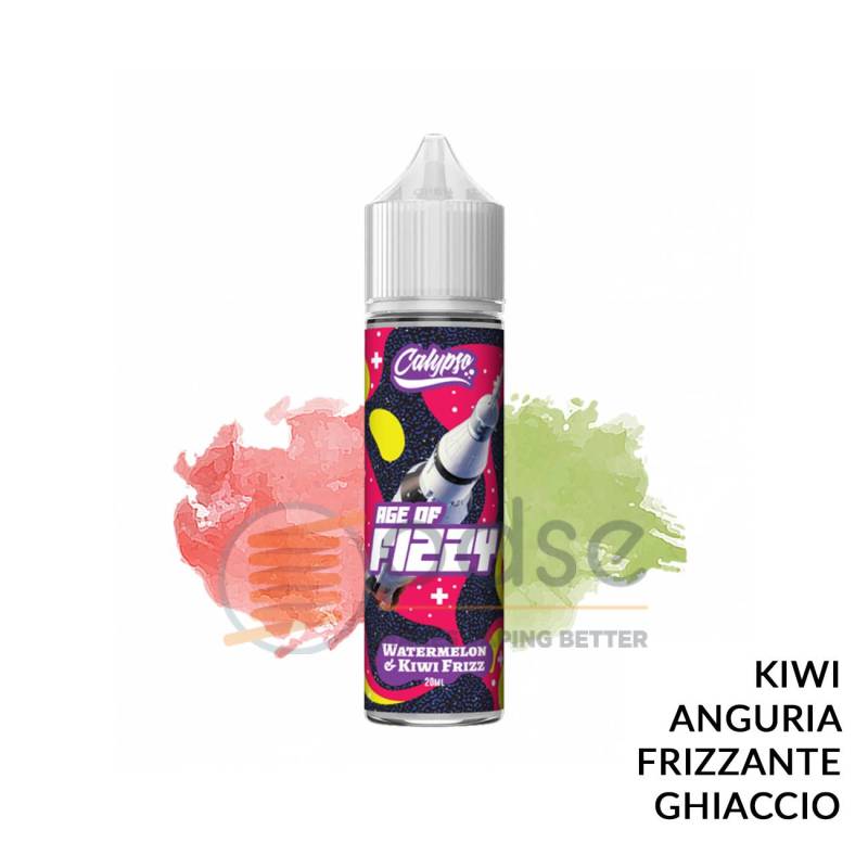 WATERMELON & KIWI FRIZZ PREMIX AGE OF FIZZY CALYPSO - Mix 'n vape
