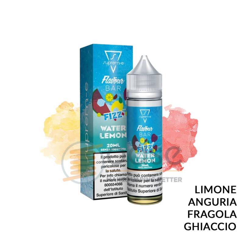FIZZ WATER LEMON PREMIX FLAVOUR BAR SUPREM-E - Mix 'n vape