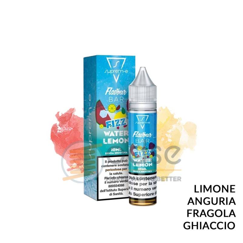 FIZZ WATER LEMON MINI PREMIX FLAVOUR BAR SUPREM-E - Mini Mix 'n vape