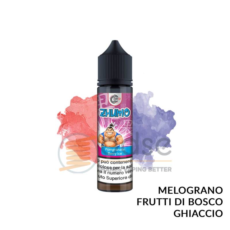 POMGRANATE BERRY ICE PREMIX ZHUMO DYPRINTECH - Mix 'n vape