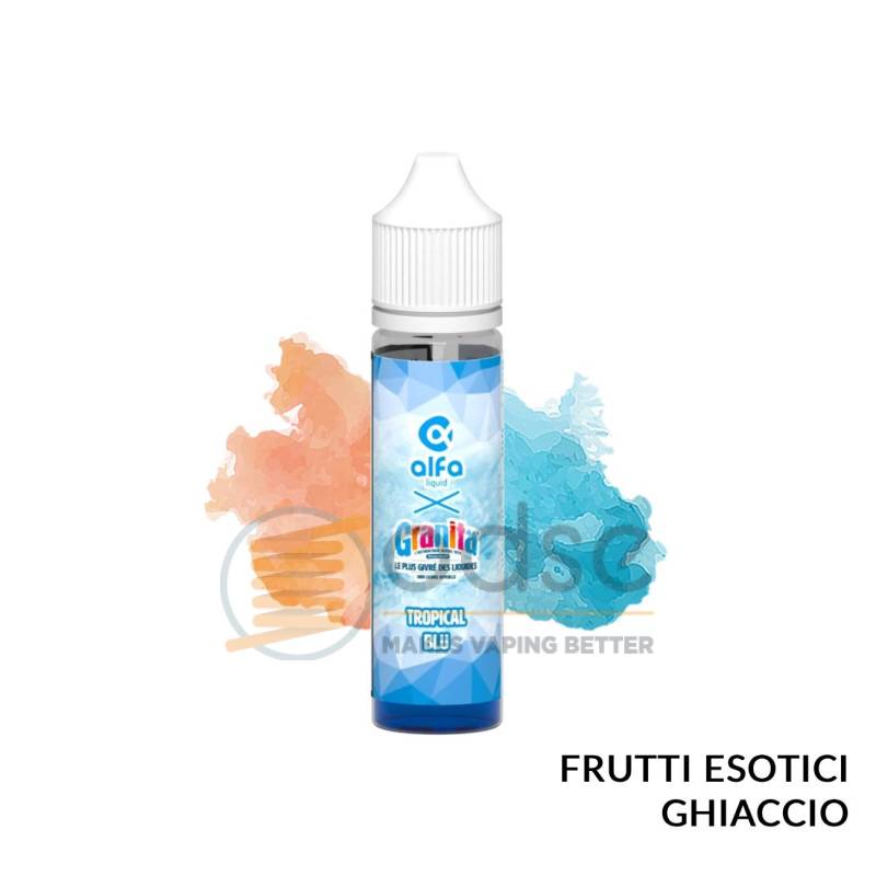 TROPICAL BLU PREMIX GRANITA ALFALIQUID - Mix 'n vape