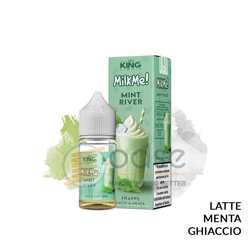 MINT RIVER MINI PREMIX MILK ME! KING LIQUID - Mini Mix 'n vape