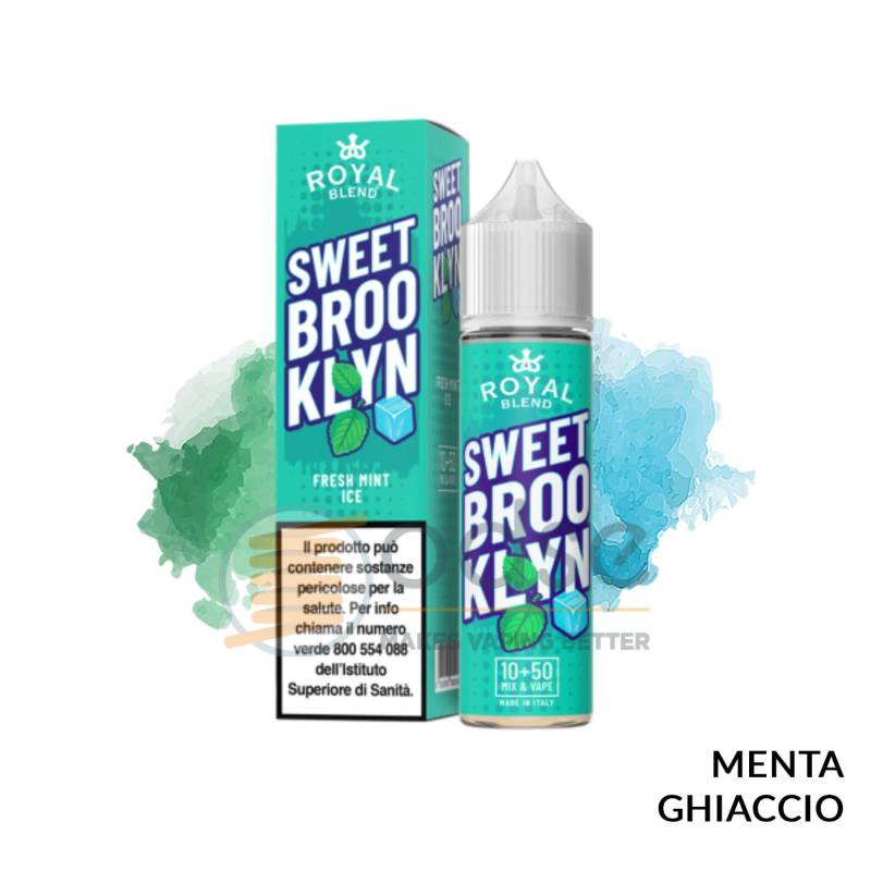 SWEET BROOKLYN PREMIX ROYAL BLEND - Mix 'n vape