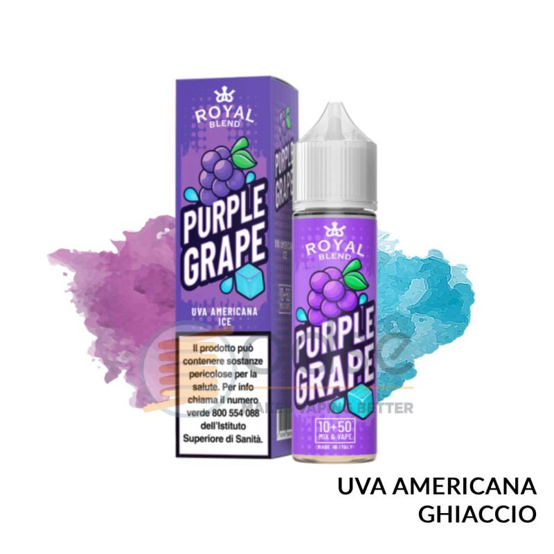 PURPLE GRAPE PREMIX ROYAL BLEND - Mix 'n vape