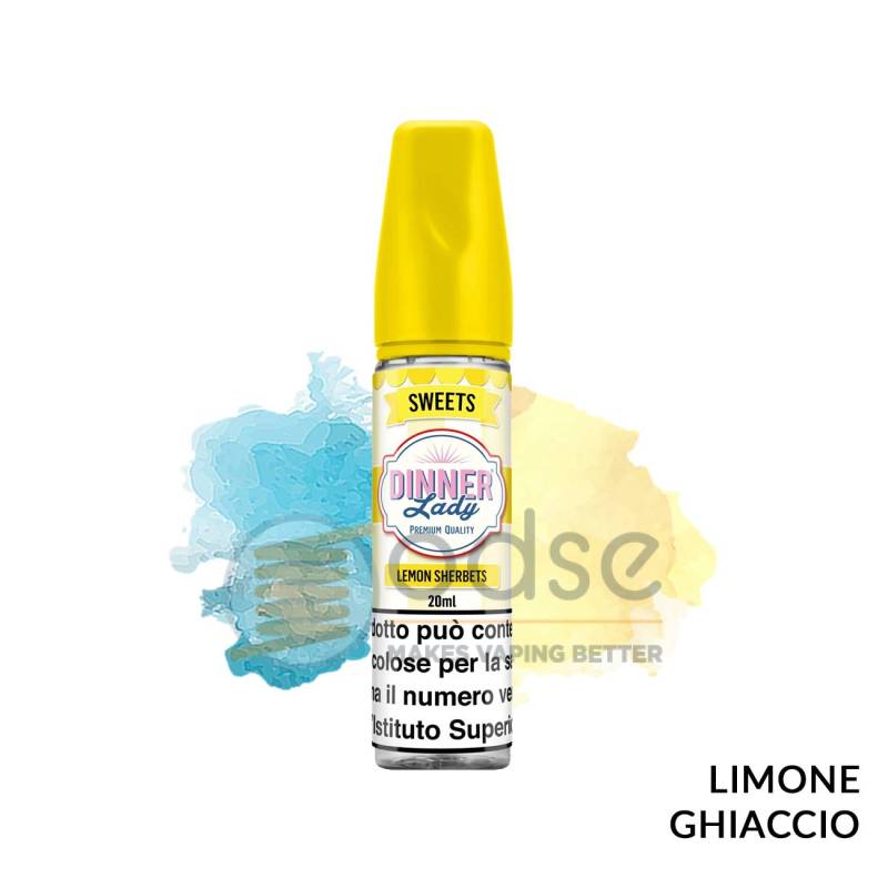 LEMON SHERBETS PREMIX DINNER LADY - Mix 'n vape