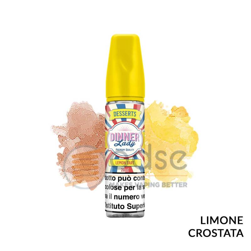 LEMON TART PREMIX DINNER LADY - Mix 'n vape