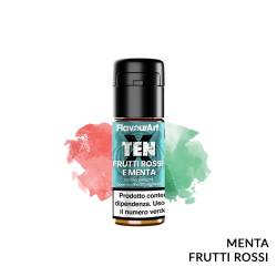FRUTTI ROSSI E MENTA LIQUIDO TEN X FLAVOURART 10 ML - 10 mL