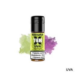 UVA LIQUIDO TEN X FLAVOURART 10 ML - 10 mL