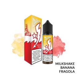 BANANA E FRAGOLA PREMIX MILKEE HIGH VOLTAGE FLAVOURART - Mix 'n vape
