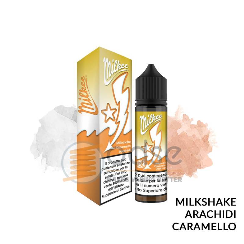CARAMELLO E ARACHIDI PREMIX MILKEE HIGH VOLTAGE FLAVOURART - Mix 'n vape