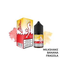 BANANA E FRAGOLA MINI PREMIX MILKEE HIGH VOLTAGE FLAVOURART - Mini Mix 'n vape