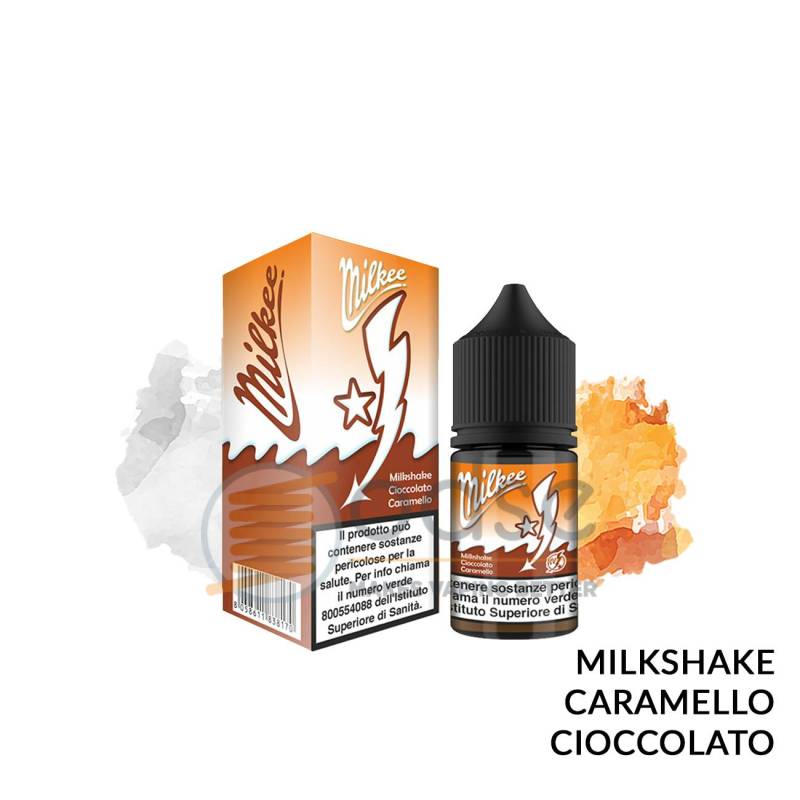 CIOCCOLATO E CARAMELLO MINI PREMIX MILKEE HIGH VOLTAGE FLAVOURART - Mini Mix 'n vape