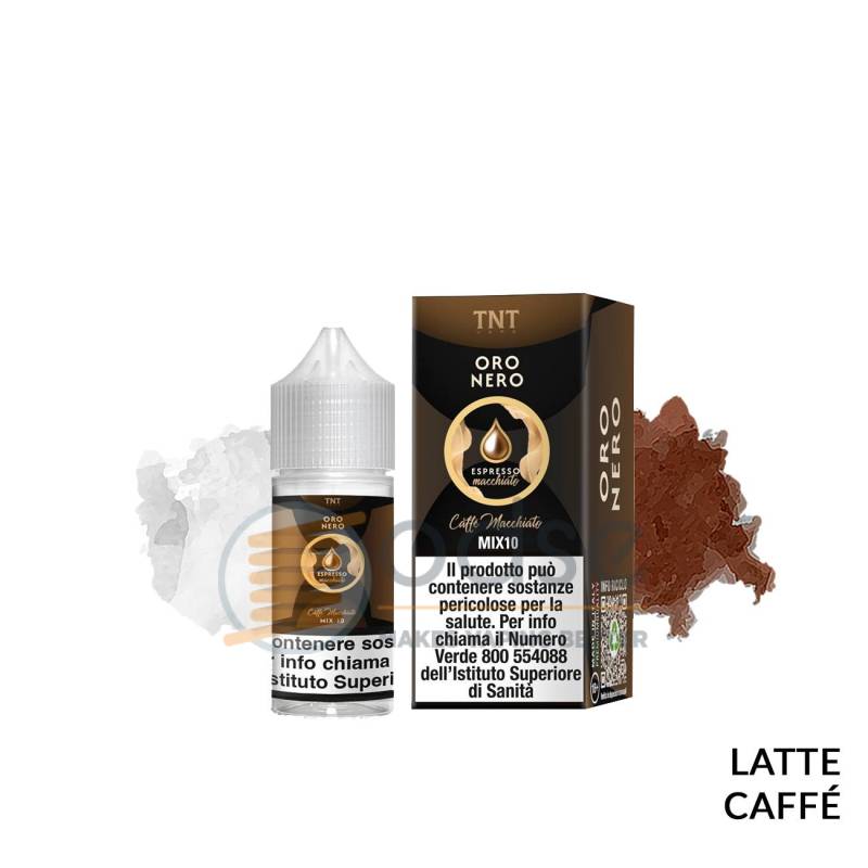ESPRESSO MACCHIATO MINI PREMIX ORO NERO TNT VAPE - Mini Mix 'n vape