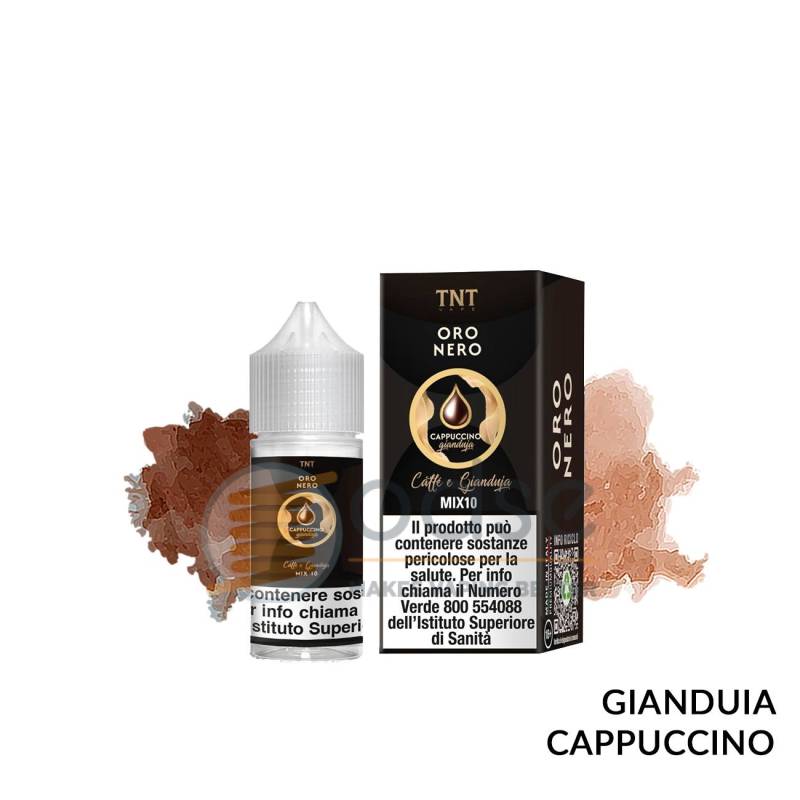 CAPPUCCINO GIANDUIA MINI PREMIX ORO NERO TNT VAPE - Mini Mix 'n vape