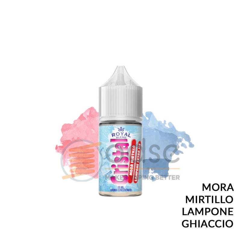MORA MIRTILLO LAMPONE MINI PREMIX CRISTAL ROYAL BLEND - Mini Mix 'n vape