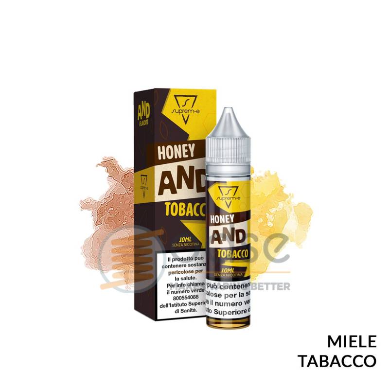 HONEY AND TOBACCO MINI PREMIX AND SUPREM-E - Mini Mix 'n vape