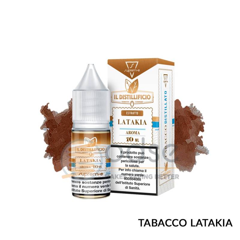 LATAKIA AROMA IL DISTILLIFICIO SUPREM-E - Tabaccosi