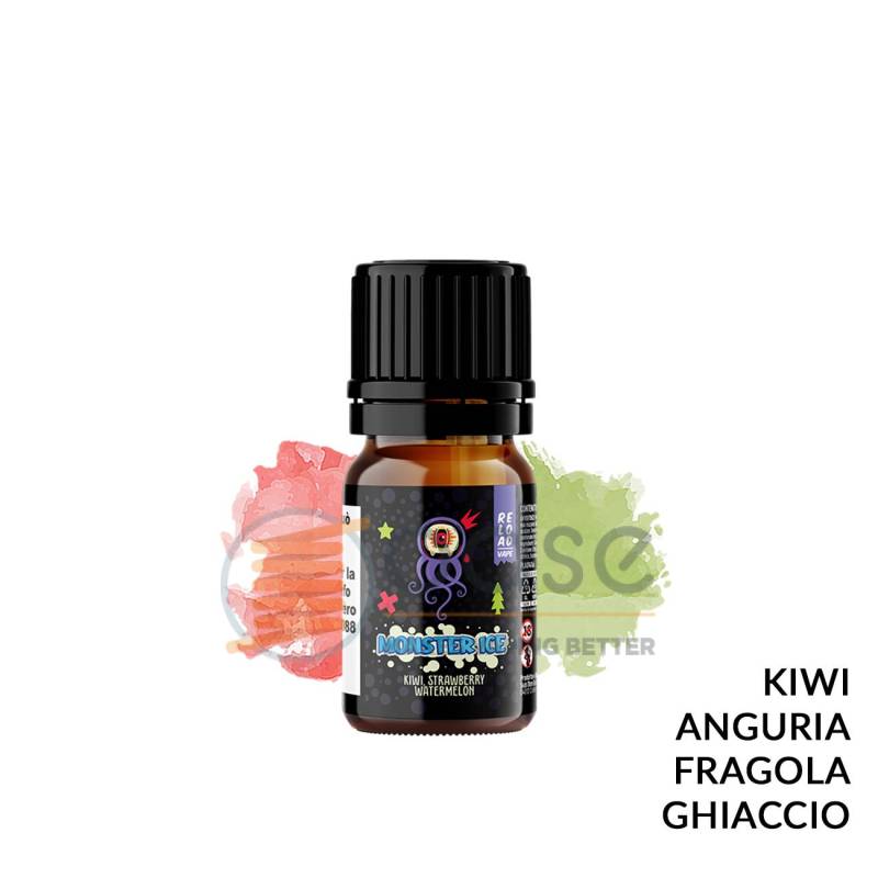 KIWI STRAWBERRY WATERMELON AROMA MONSTER ICE RELOAD VAPE - Fruttati