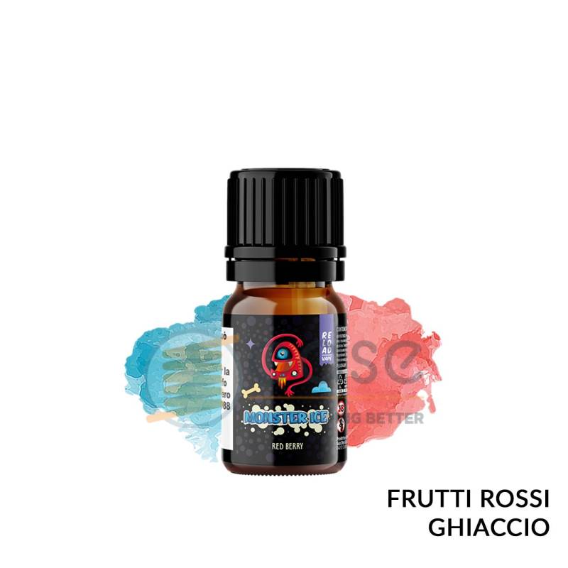 RED BERRY AROMA MONSTER ICE RELOAD VAPE - Fruttati