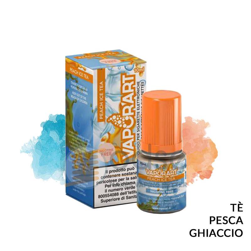 PEACH ICE TEA LIQUIDO VAPORART 10 ML - 10 mL