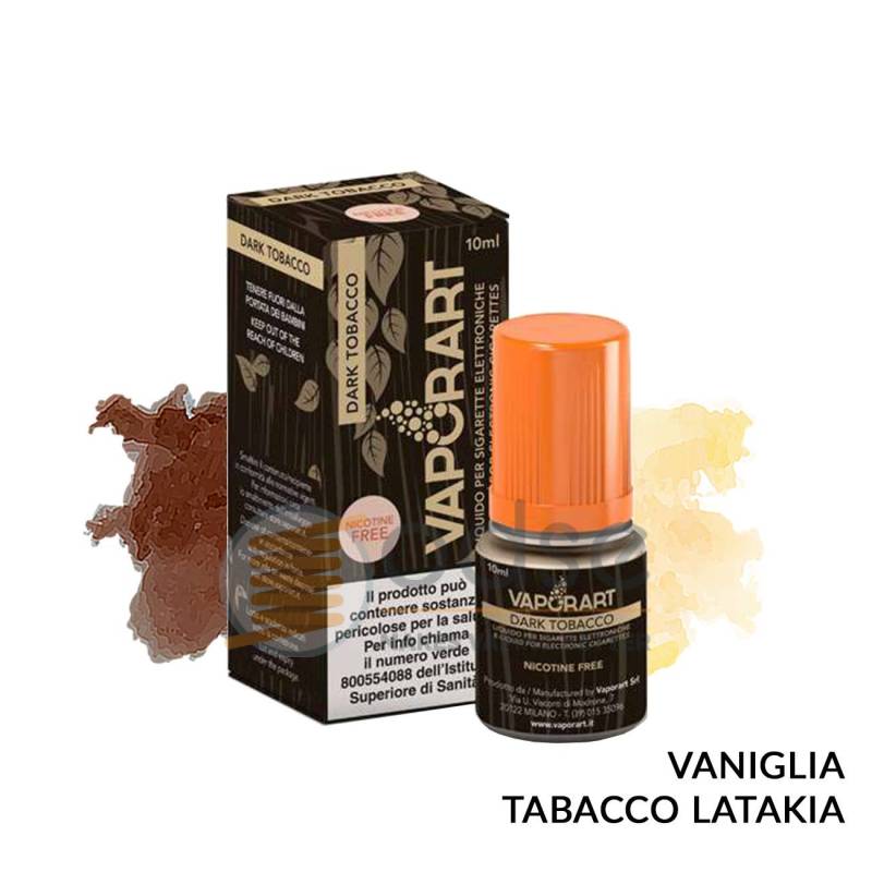 DARK TOBACCO LIQUIDO VAPORART 10 ML - 10 mL