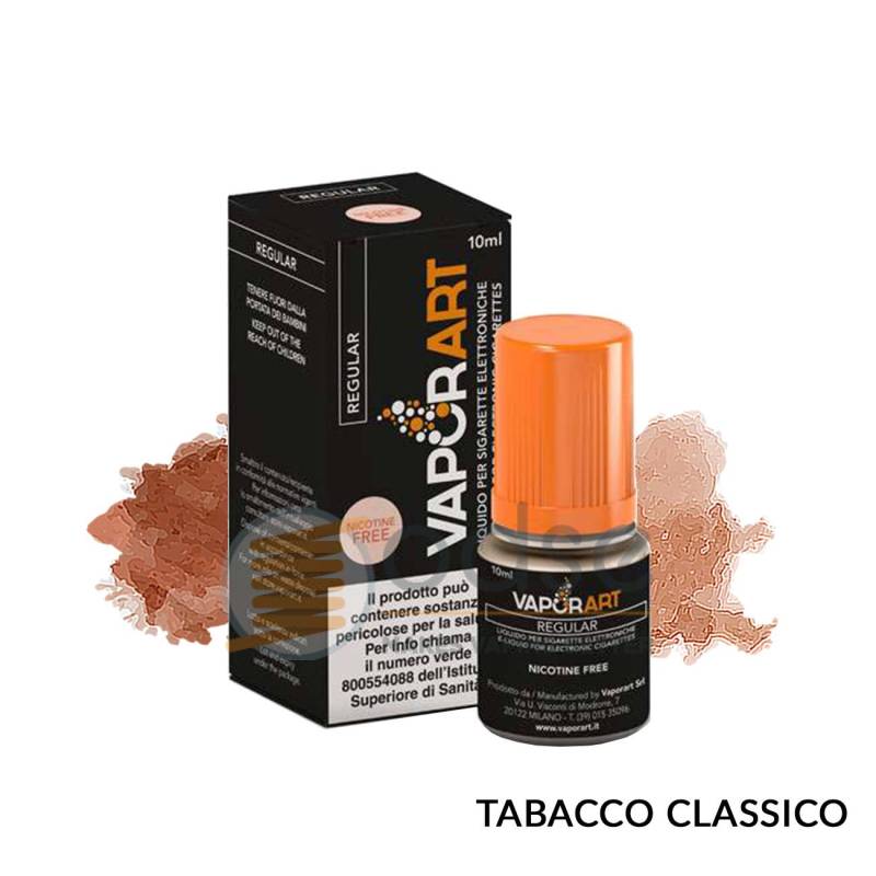 REGULAR BLACK EDITION LIQUIDO VAPORART 10 ML - 10 mL