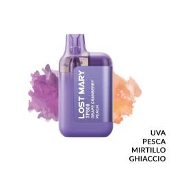 GRAPE CRANBERRY PEACH POD USA E GETTA ELFBAR LOST MARY TP800