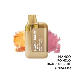 MANGO POMELO DRAGON FRUIT POD USA E GETTA ELFBAR LOST MARY TP800