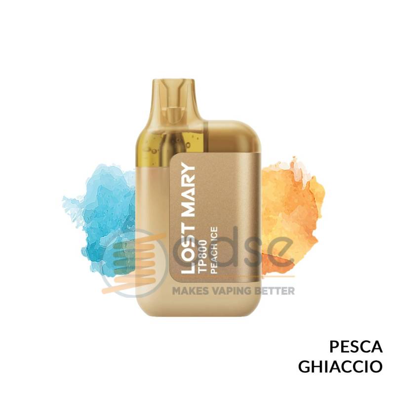 PEACH ICE POD USA E GETTA ELFBAR LOST MARY TP800 - Pod usa e getta