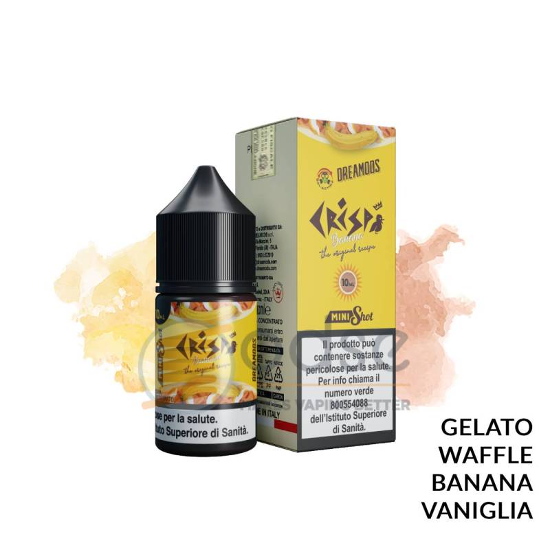 CRISPI BANANA MINI PREMIX GALACTIKA & DREAMODS - Mini Mix 'n vape