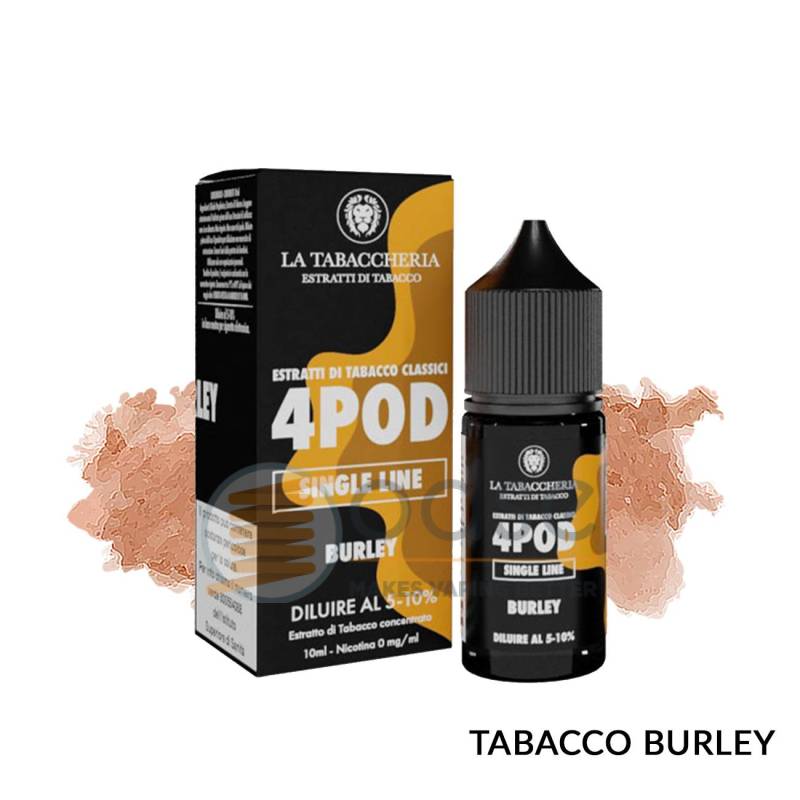 BURLEY AROMA 4POD LA TABACCHERIA - Tabaccosi