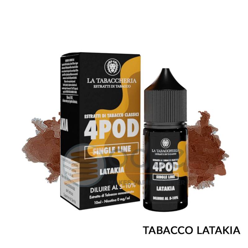 LATAKIA AROMA 4POD LA TABACCHERIA - Tabaccosi