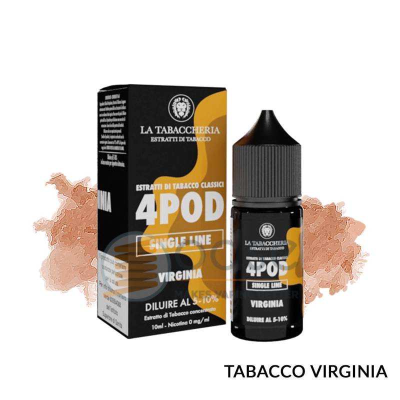 VIRGINIA AROMA 4POD LA TABACCHERIA - Tabaccosi