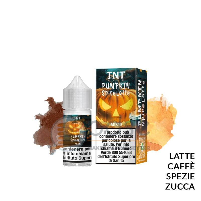 PUMPKIN SPICE LATTE MINI PREMIX TNT VAPE - Mini Mix 'n vape
