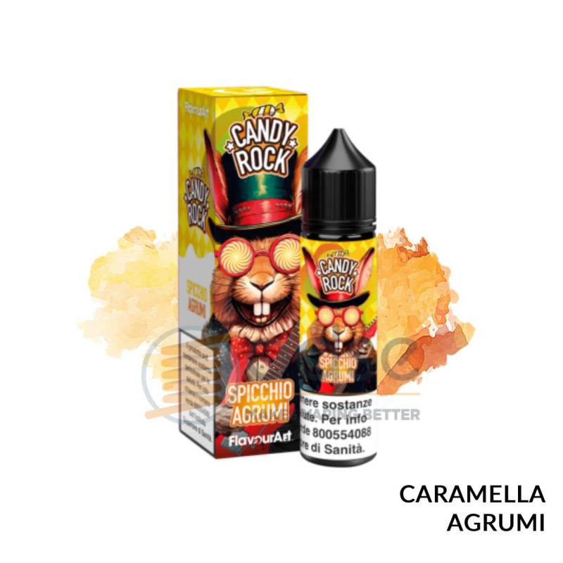 SPICCHIO AGRUMI PREMIX CANDY ROCK FLAVOURART - Mix 'n vape