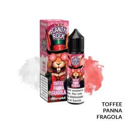 TOFFEE PANNA E FRAGOLA PREMIX CANDY ROCK FLAVOURART - Mix 'n vape