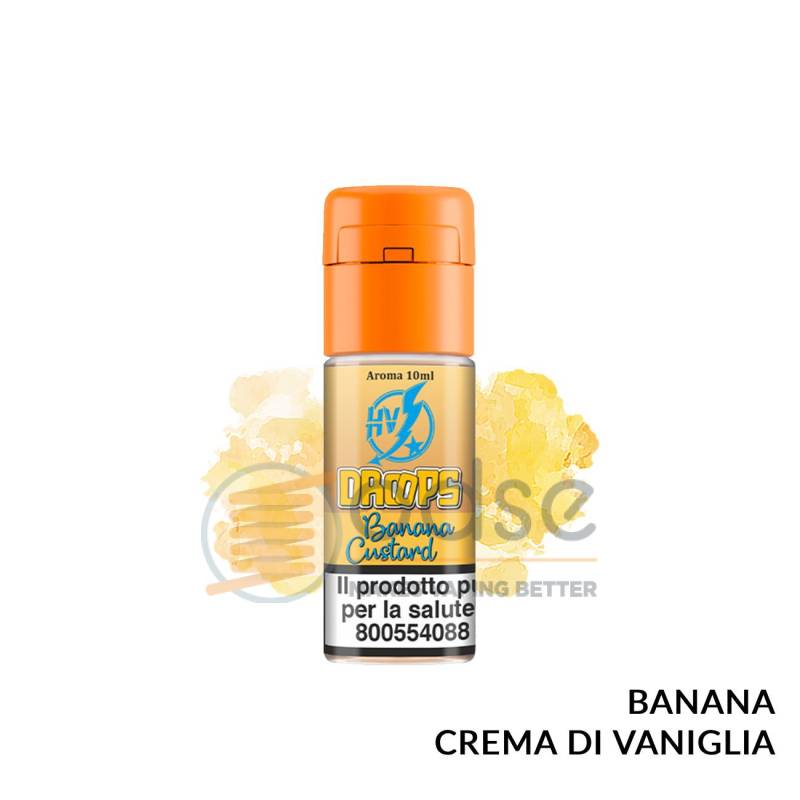 BANANA CUSTARD AROMA HIGH VOLTAGE FLAVOURART - Cremosi
