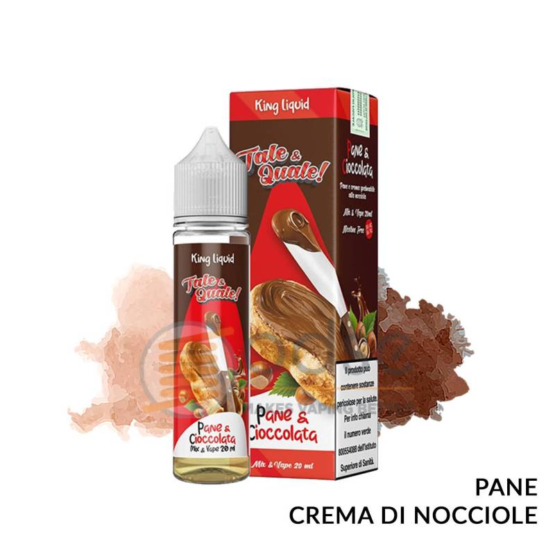PANE E CIOCCOLATA PREMIX TALE E QUALE KING LIQUID - Mix 'n vape