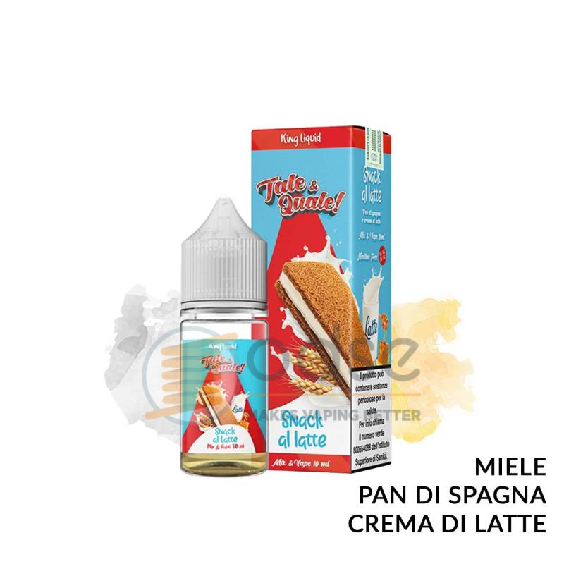 SNACK AL LATTE MINI PREMIX KING LIQUID - Mini Mix 'n vape