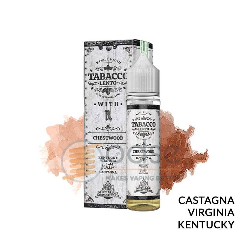 CHESTWOOD PREMIX TABACCO LENTO KING LIQUID - Mix 'n vape