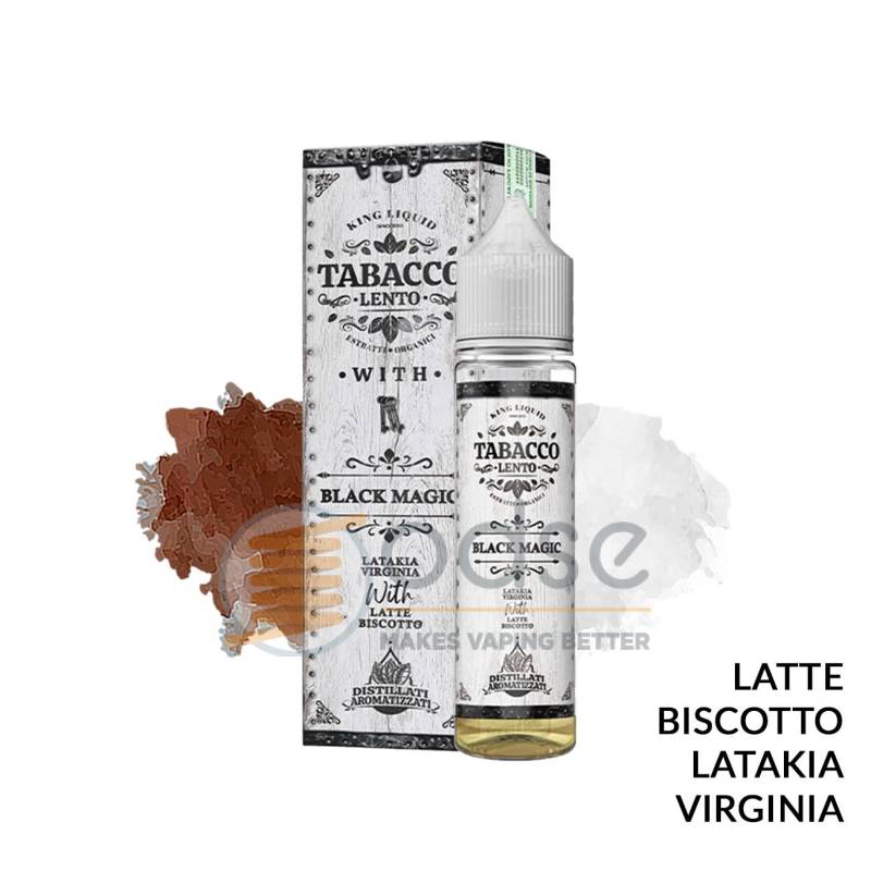 BLACK MAGIC PREMIX TABACCO LENTO KING LIQUID - Mix 'n vape