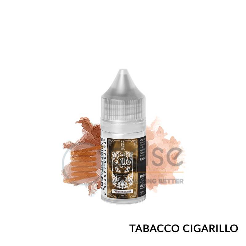 TABACCO CIGARILLO MINI PREMIX GOLDEN TAB RELOAD VAPE - Mini Mix 'n vape