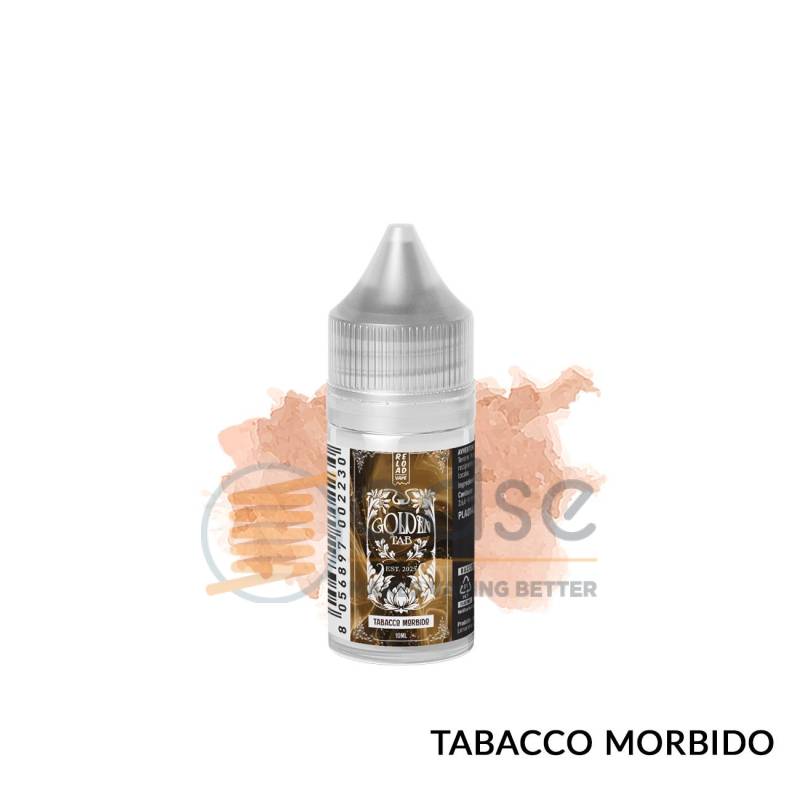 TABACCO MORBIDO MINI PREMIX GOLDEN TAB RELOAD VAPE - Mini Mix 'n vape