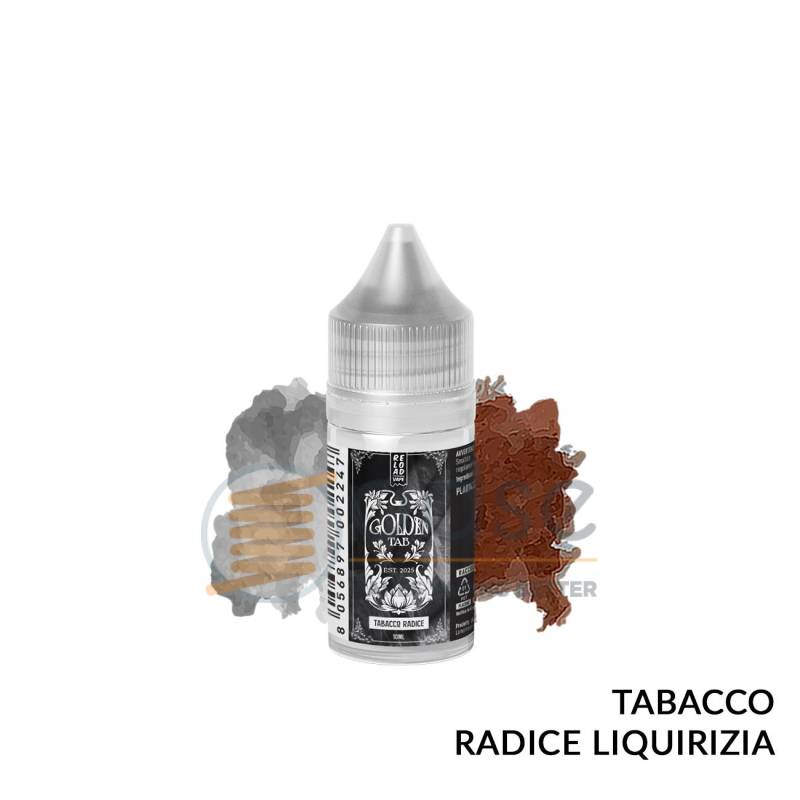 TABACCO RADICE MINI PREMIX GOLDEN TAB RELOAD VAPE - Mini Mix 'n vape
