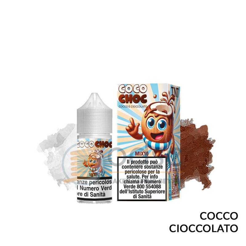 COCO CHOC MINI PREMIX TNT VAPE - Mini Mix 'n vape