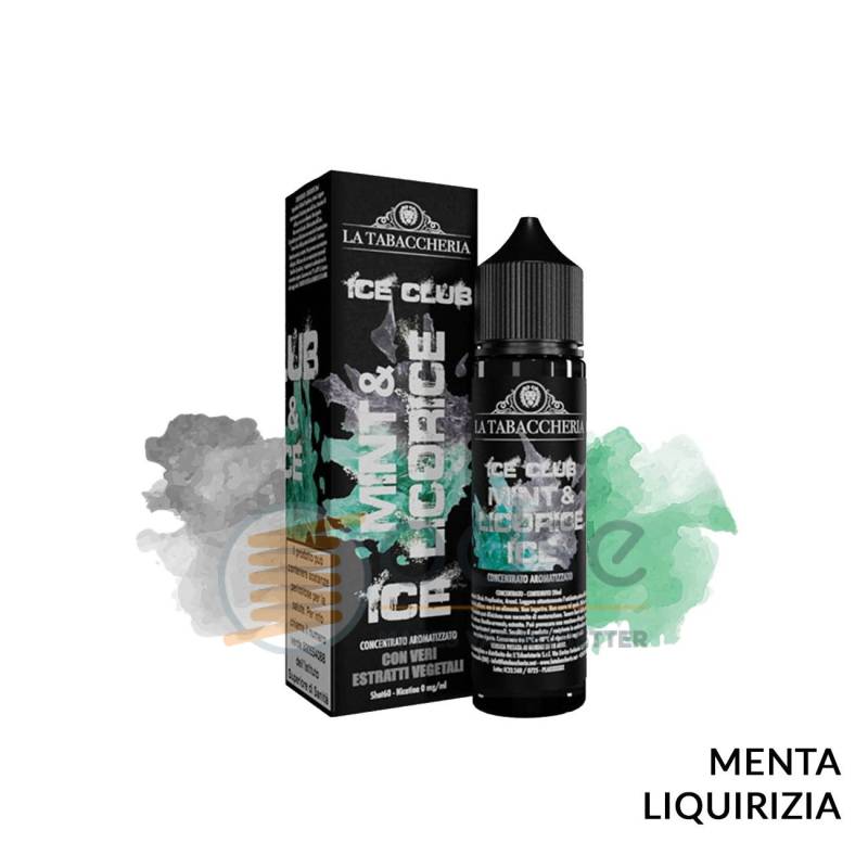 MINT & LICORICE ICE PREMIX ICE CLUB LA TABACCHERIA - Mix 'n vape