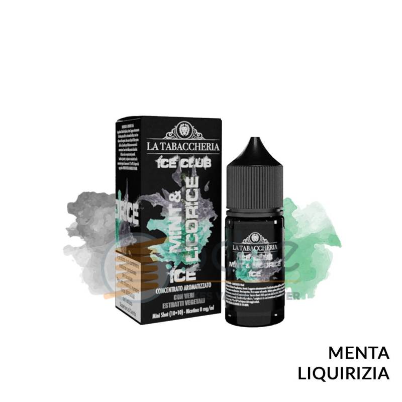 MINT & LICORICE ICE MINI PREMIX ICE CLUB LA TABACCHERIA - Mini Mix 'n vape