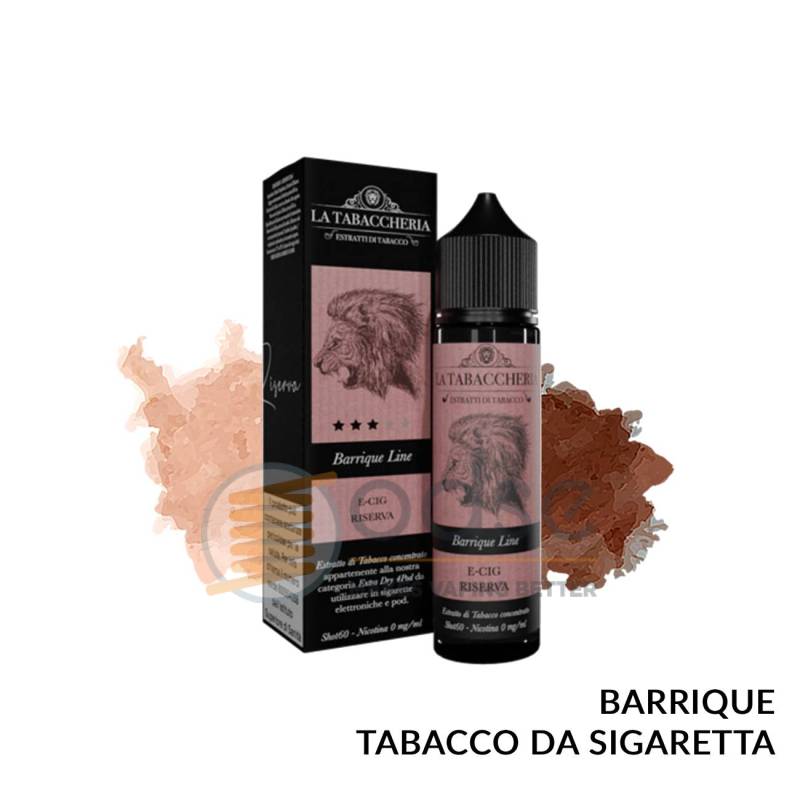 E-CIG RISERVA PREMIX BARRIQUE LINE LA TABACCHERIA - Mix 'n vape