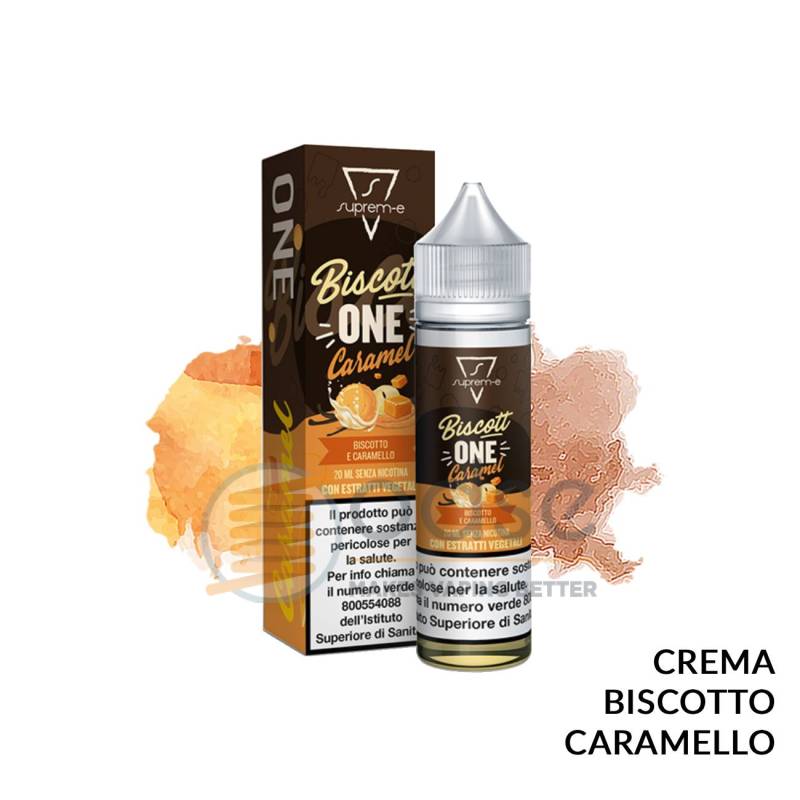 BISCOTTONE CARAMEL PREMIX ONE SUPREM-E - Mix 'n vape