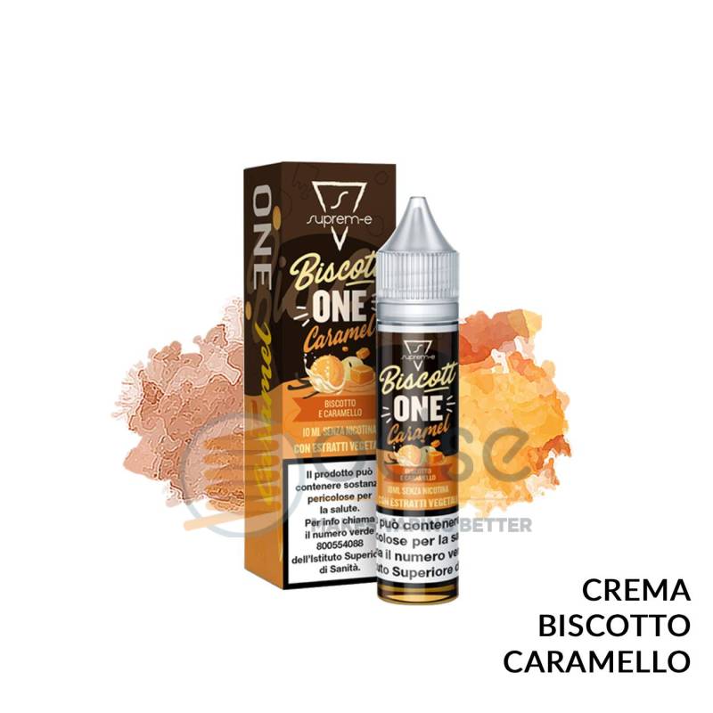 BISCOTTONE CARAMEL MINI PREMIX ONE SUPREM-E - Mini Mix 'n vape